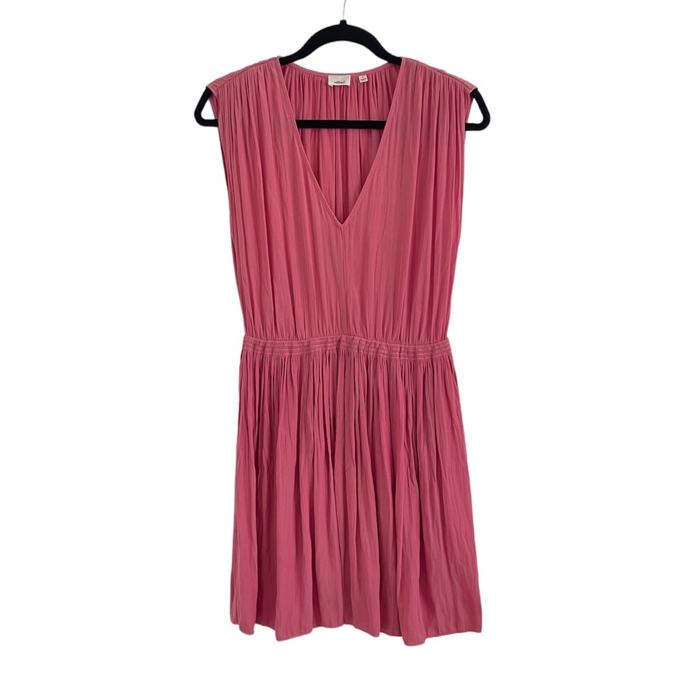 NWOT Aritzia Wilfred V Neck Satin Dress